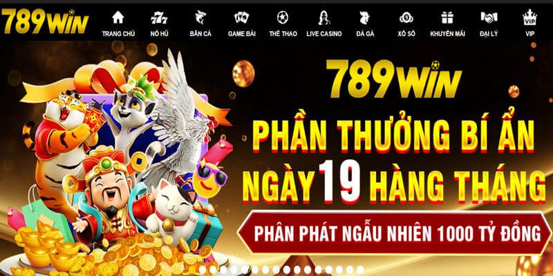 Các chương trình khuyến mãi 789WIN thiết kế riêng cho sảnh bắn cá nổ hũ